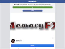 Tablet Screenshot of memoryfx.de